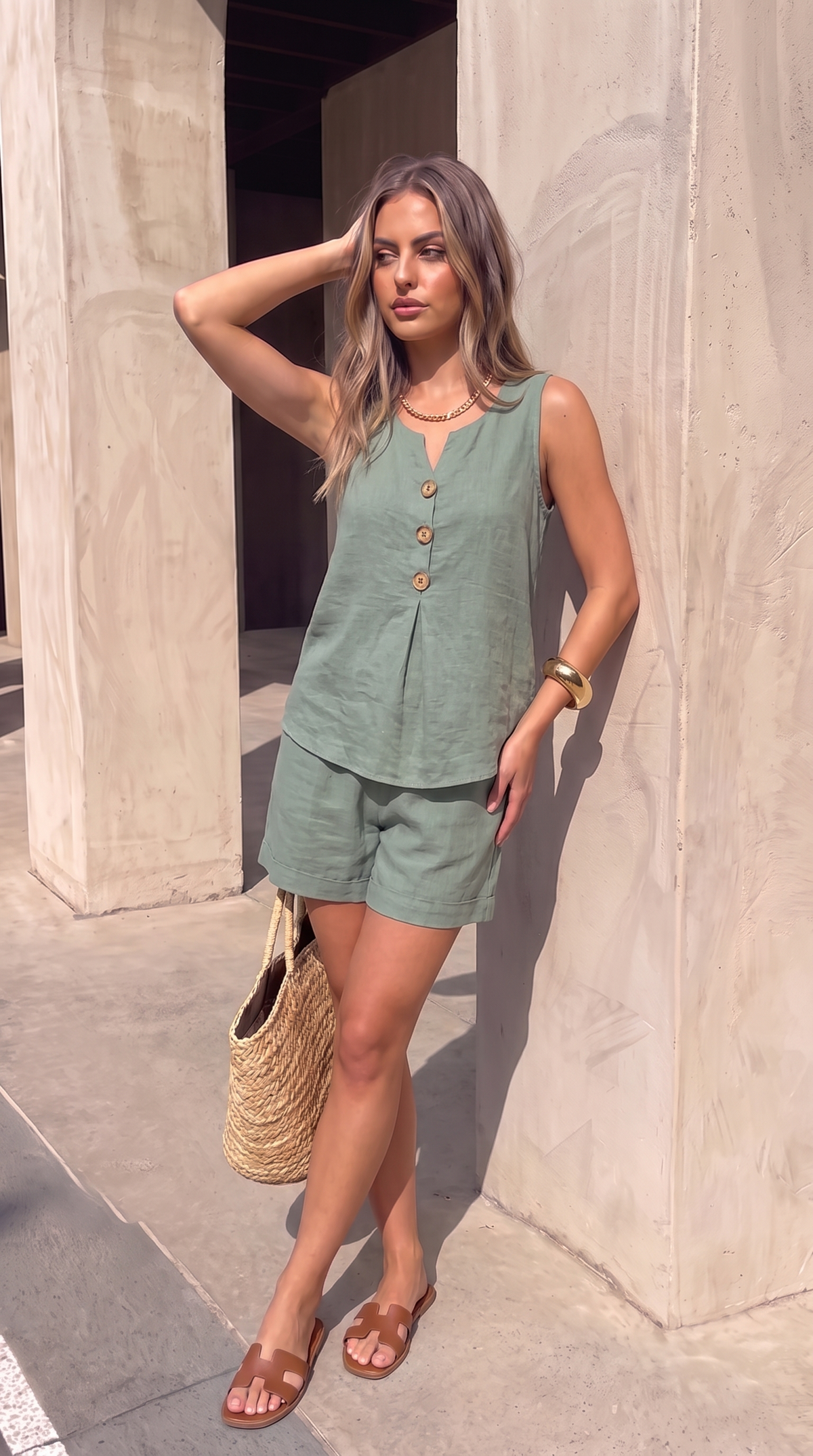 Capri | Conjunto corto