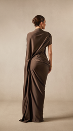 Alessia | Vestido Chocolate