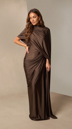 Alessia | Vestido Chocolate