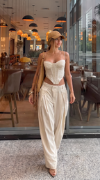 Elara | Conjunto Corset y Pantalón