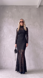 Élise | Vestido Largo de Encaje