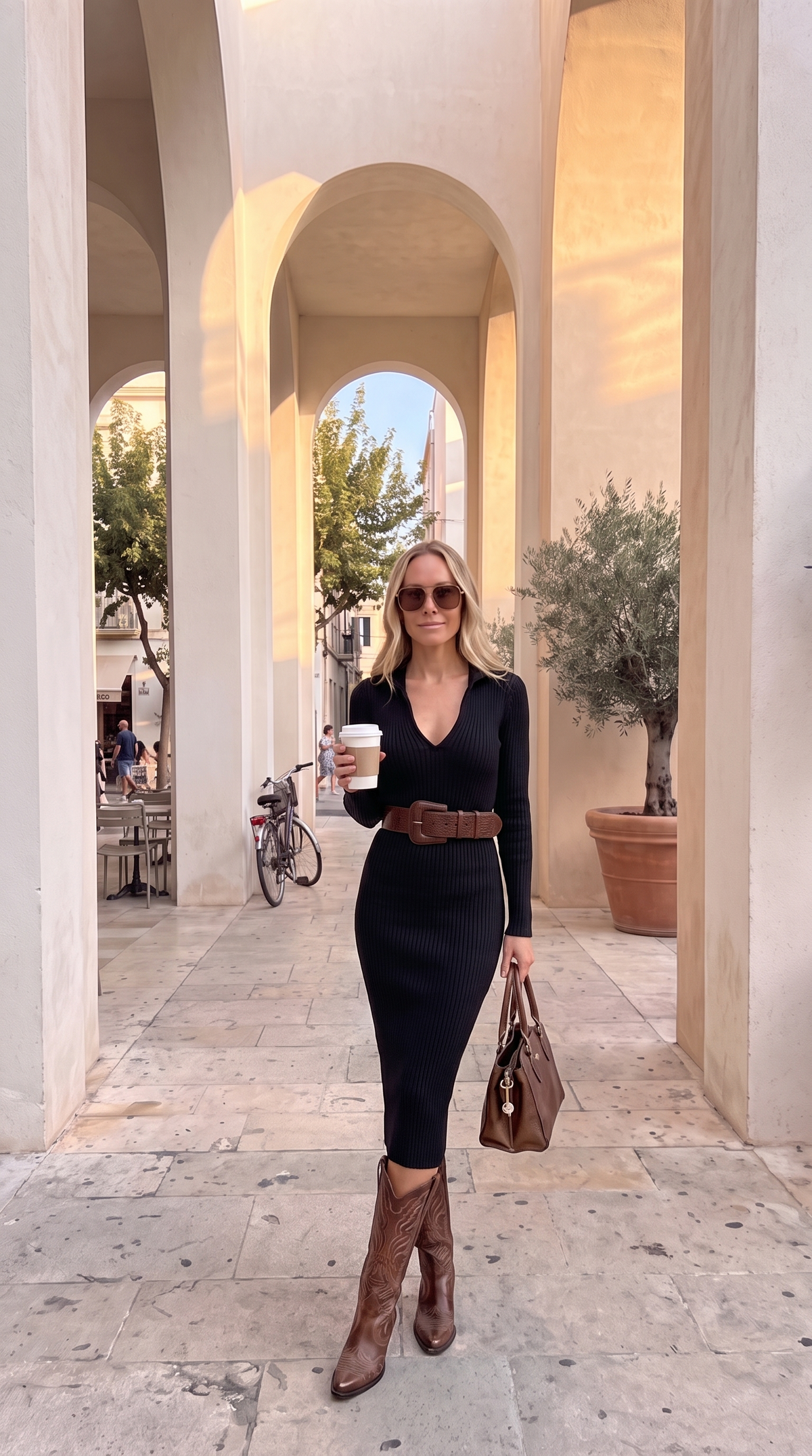 Siena | Vestido de Punto Canalé