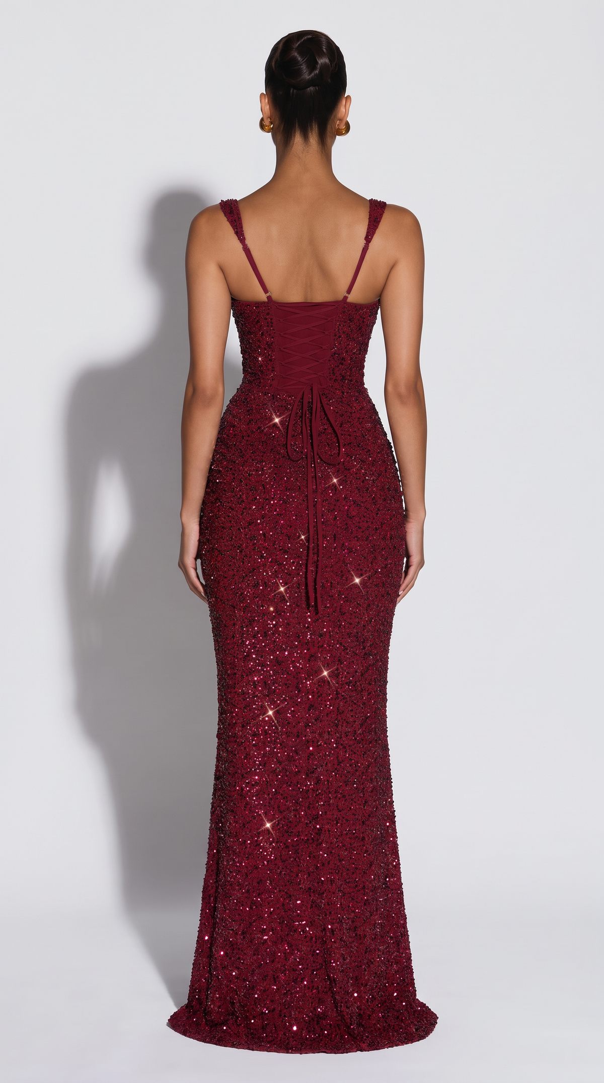 Aura | Vestido Largo de Fiesta Brillante