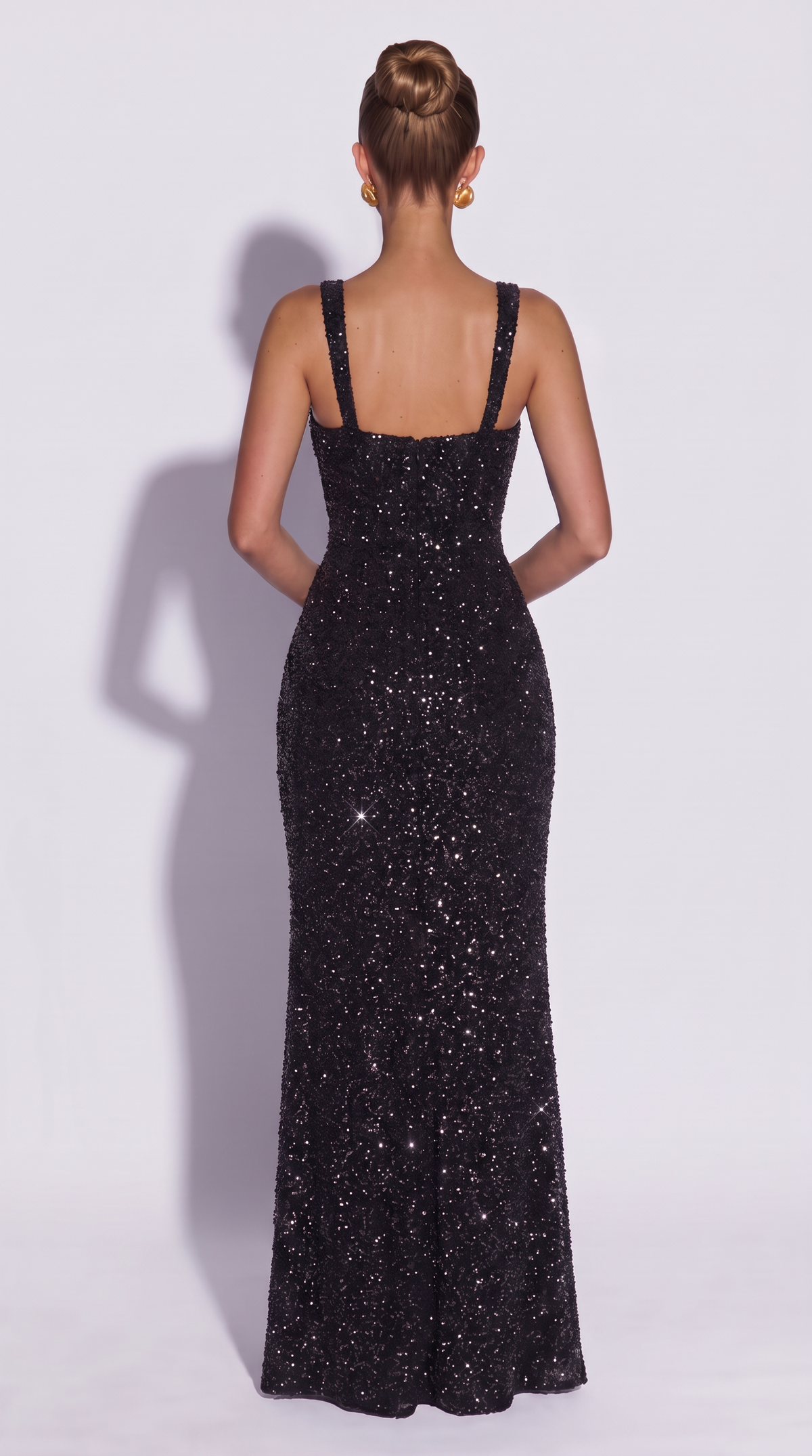 Aura | Vestido Largo de Fiesta Brillante